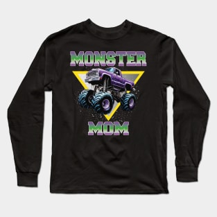 monster truck mom Long Sleeve T-Shirt